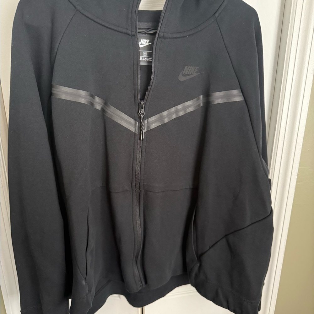 Nike Black Zip-Up Hoodie